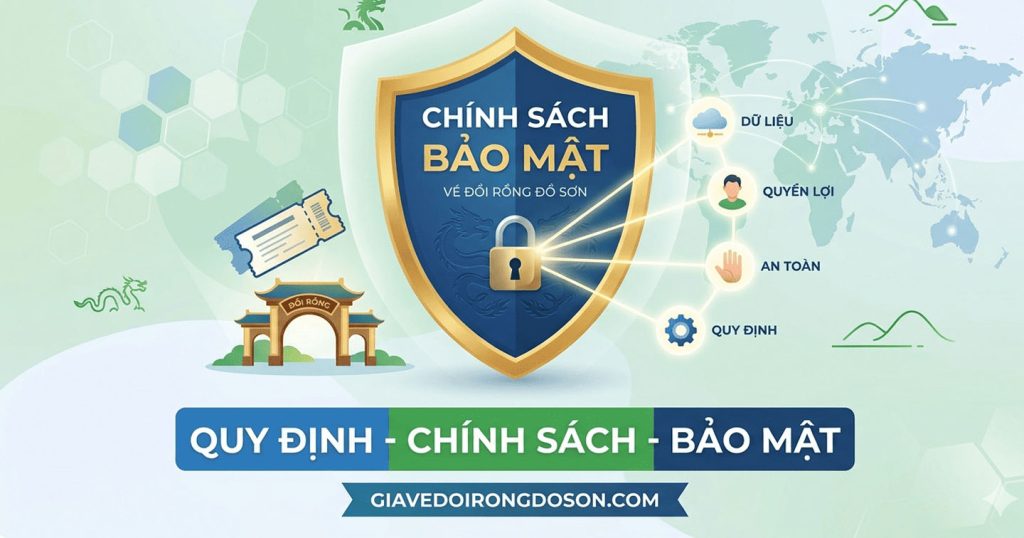 Chính sách bảo mật khi mua vé Đồi Rồng Online