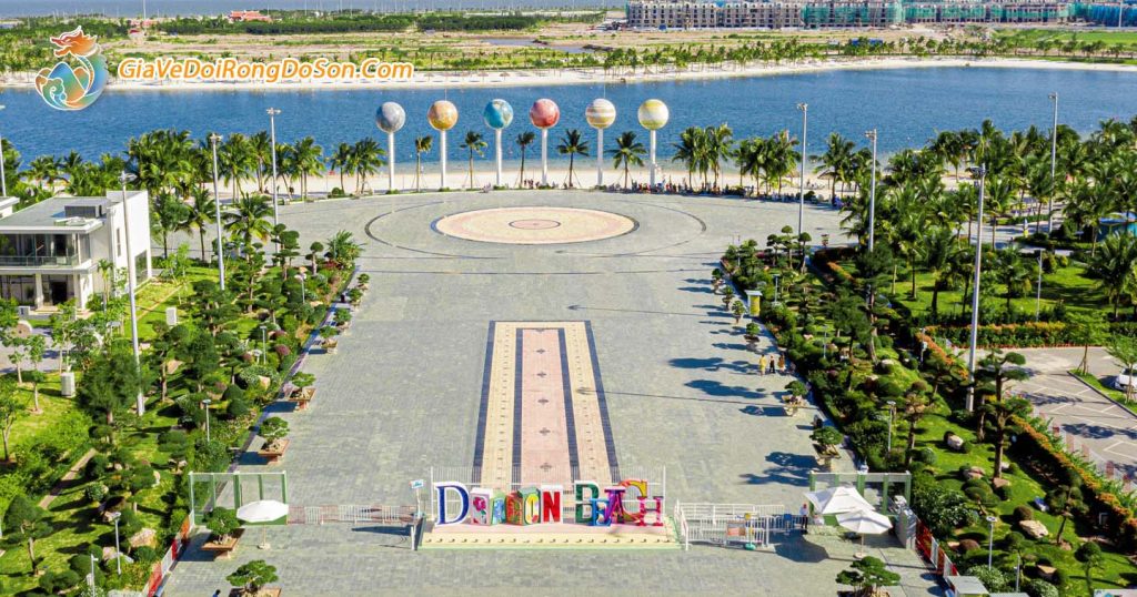 Quảng trường  Bãi biển Dragon Đồ Sơn