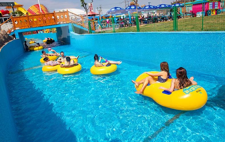 Dòng Sông Lười Tại Công Viên Nước Thủy Tinh Đồ Sơn